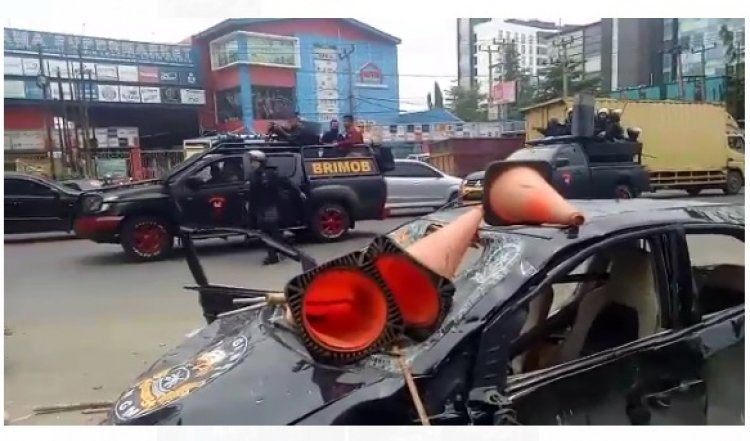 Karawang Mencekam, Anggota LSM Bentrok di Depan Hotel Resinda