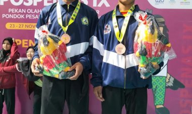 Santri Dara Persembahkan Juara Untuk Kalteng-Pospenas Solo 2022