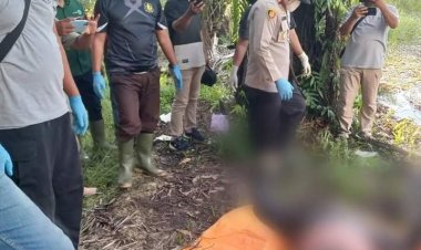 Polsek Aruta Amankan TKP Penemuan Mayat Pelaku Pencurian TBS