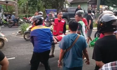 Satu Remaja Patah Tulang, Usai Lakalantas DiIskandar Pangkalan Bun