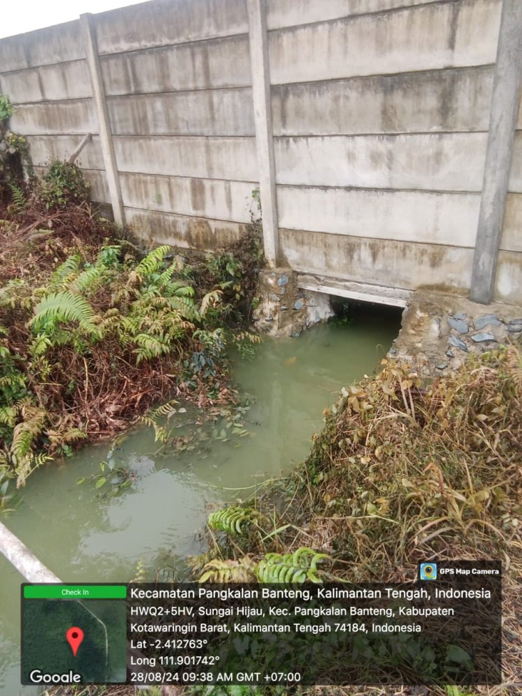 Sungai Hijau Diduga Sengaja Dialirkan Limbah Oleh PT. Japfa Comfeed Indonesia