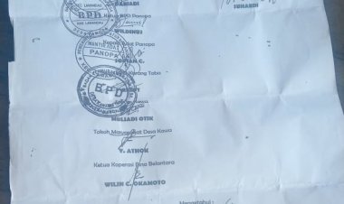 Masyarakat Karang Taba Minta Kejelasan Dana Hibah Pembinaan dan Permodalan ke Koperasi Bina Belantara Untuk Tiga Desa Dan Menuntut Kewajiban Plasma 20℅ Dari PT. TAN